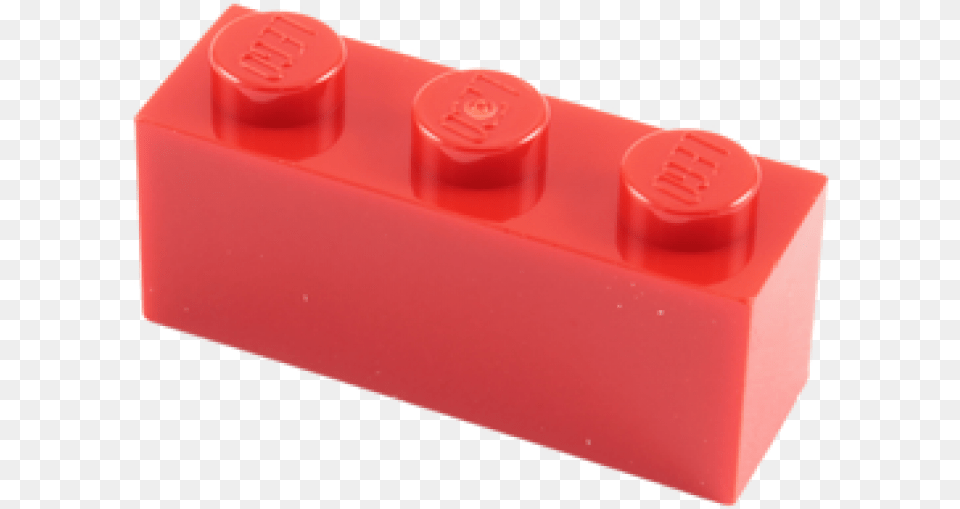 Lego Brick 1 X 3 Red Lego Brick Transparent Background, Dynamite, Weapon Png Image