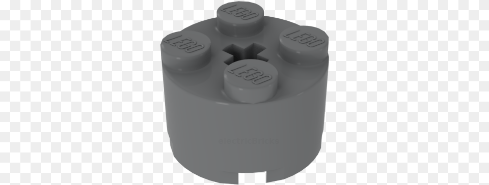 Lego Brick Round 2 X Light Bluish Gray With Grille Plastic, Disk Free Transparent Png