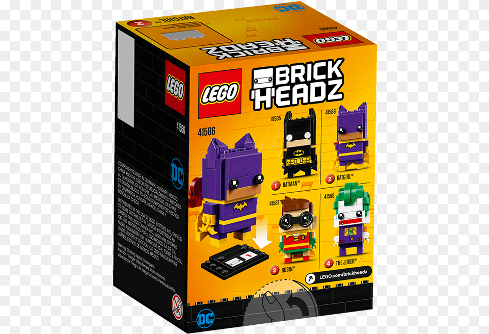 Lego Brickheadz Batgirl Lego Batman Brickheadz Number, Toy Png Image