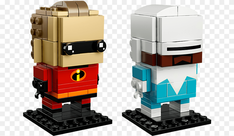Lego Brickheadz Mr Incredible And Frozone, Toy Png Image
