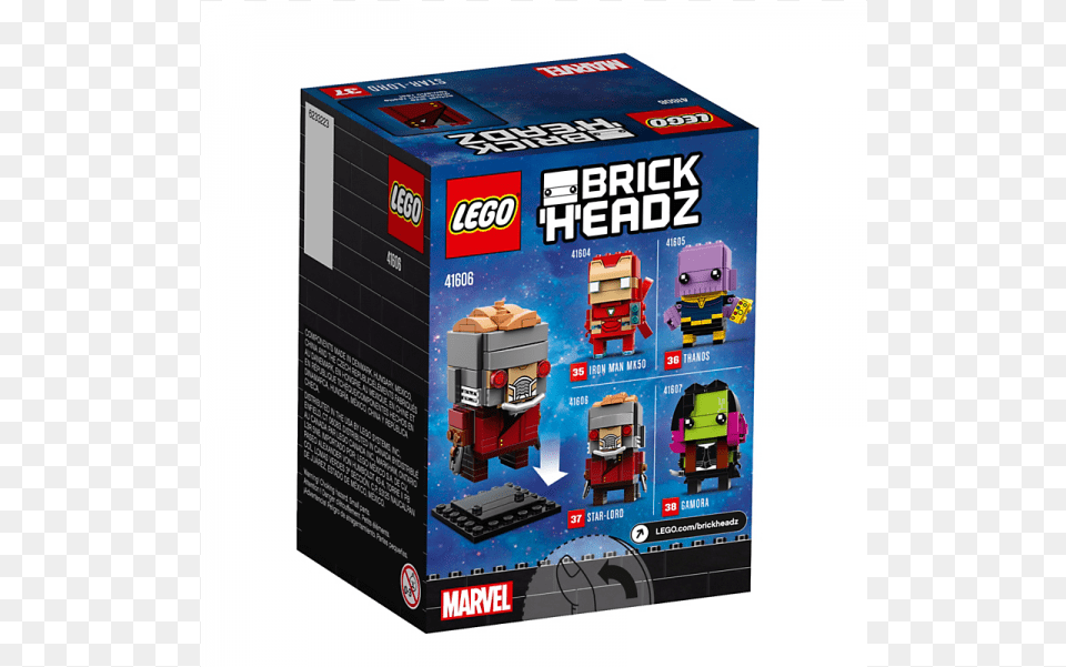Lego Brickheadz Star Lord New Lego Zvezdnij Lord, Toy Free Transparent Png