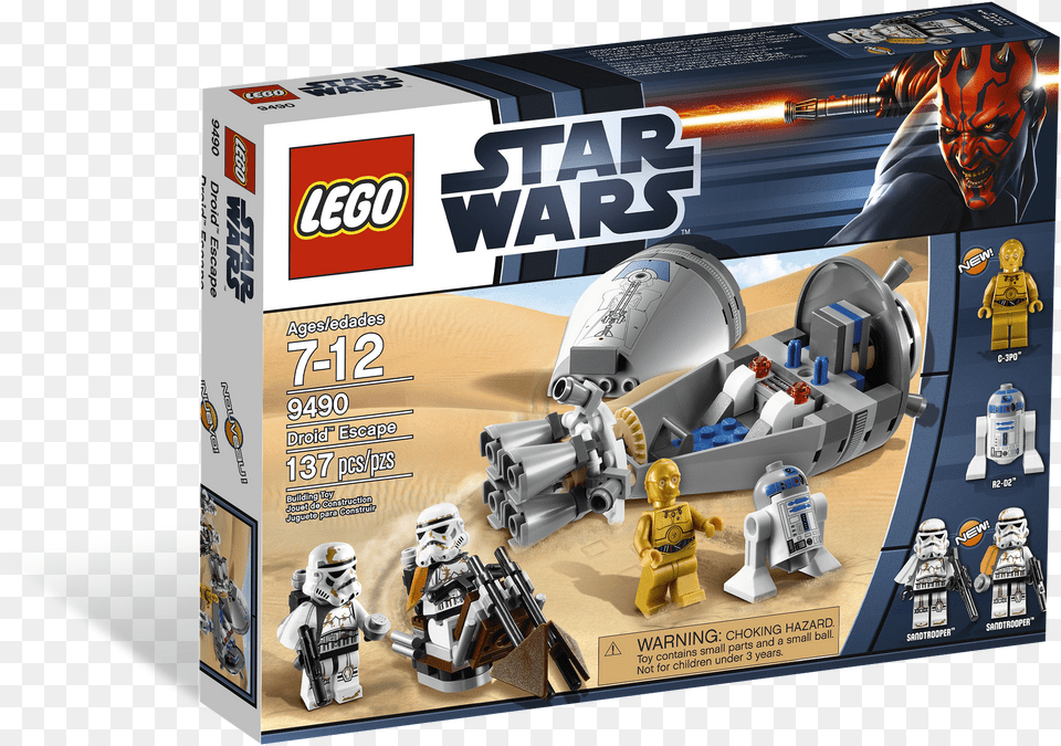 Lego C3po R2d2 Set Free Png