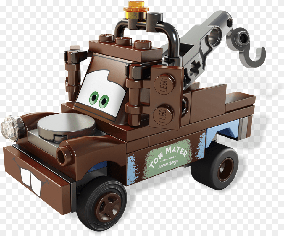 Lego Cars 8201 Classic Mater, Tow Truck, Transportation, Truck, Vehicle Png Image