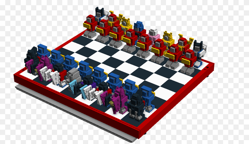Lego Chessboard Transformers Theme, Chess, Game Png Image