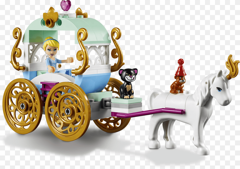 Lego Cinderella Carriage, Vehicle, Transportation, Baby, Person Free Png