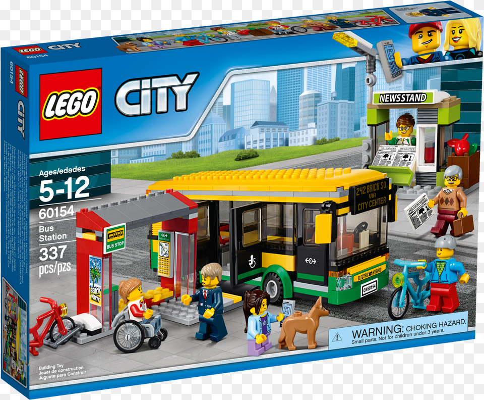 Lego City Bus Station, Person, Baby, Transportation, Vehicle Free Png