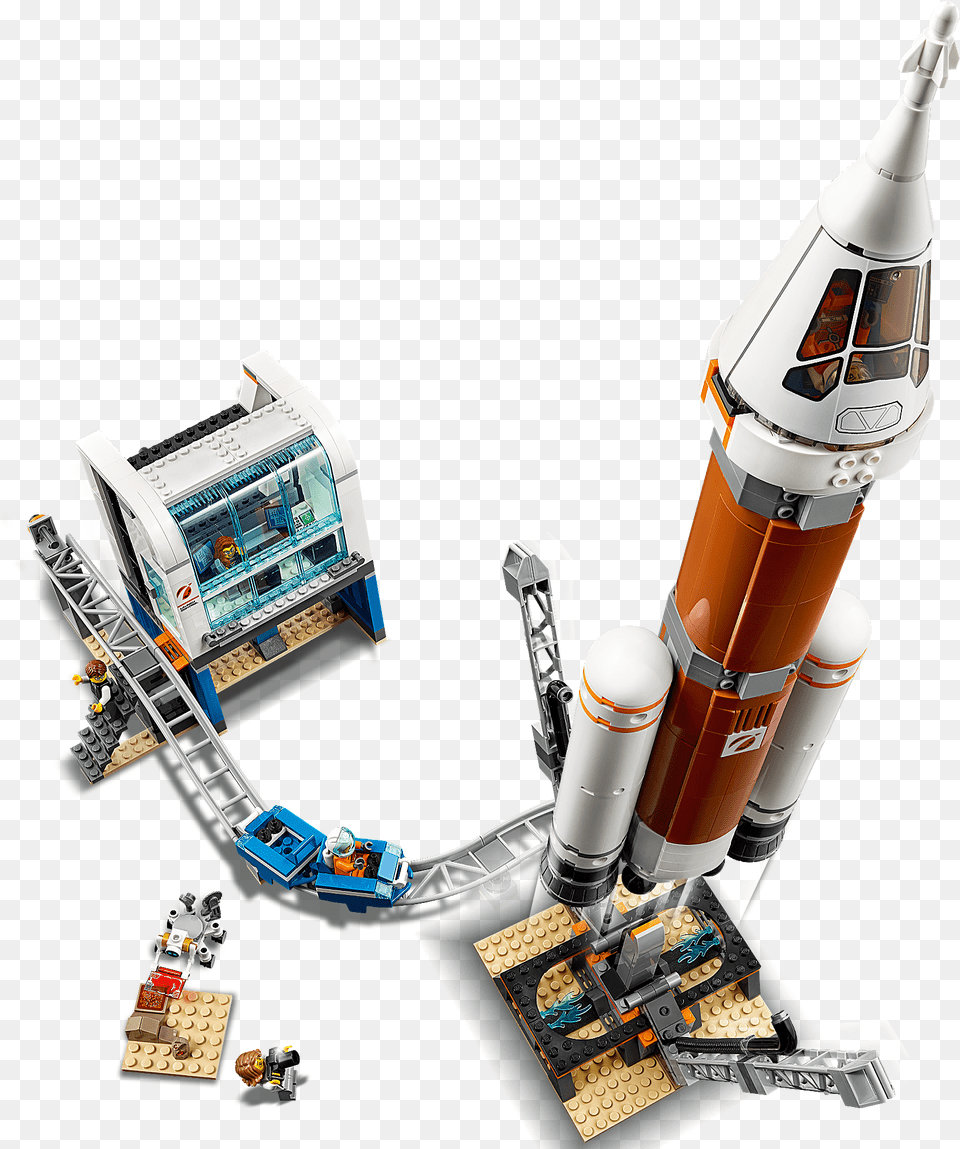 Lego City Deep Space Rocket, Aircraft, Spaceship, Transportation, Vehicle Free Png