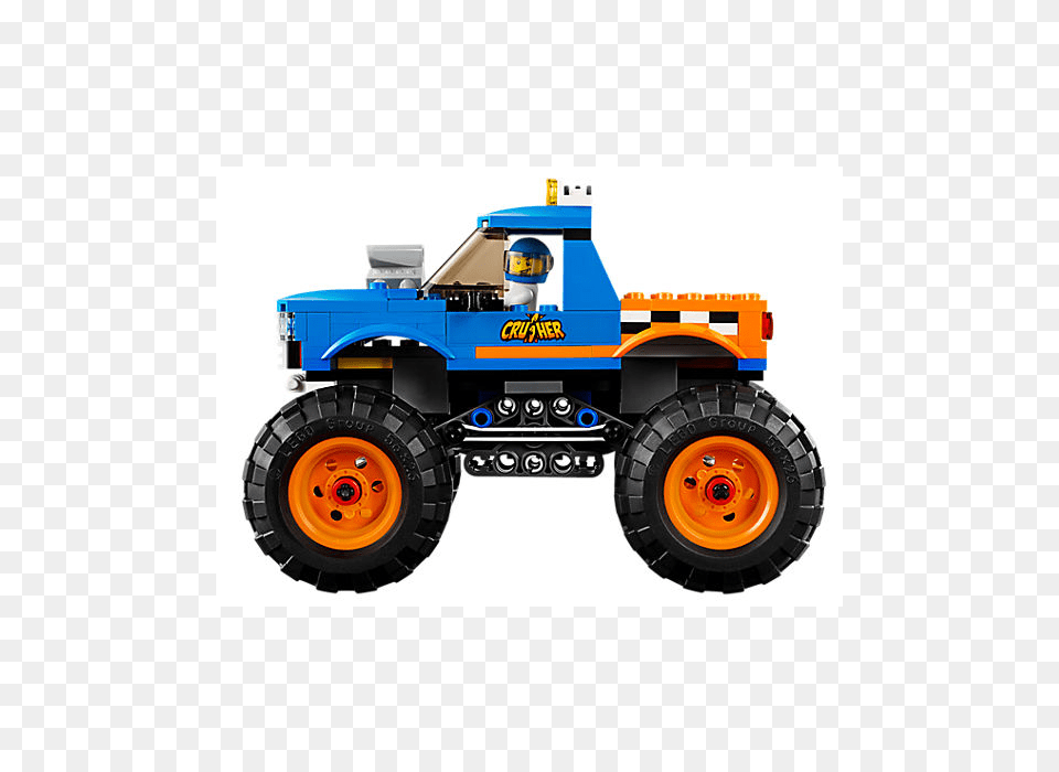 Lego City Great Vehicles Monster Truck, Machine, Wheel, Bulldozer, Toy Free Png