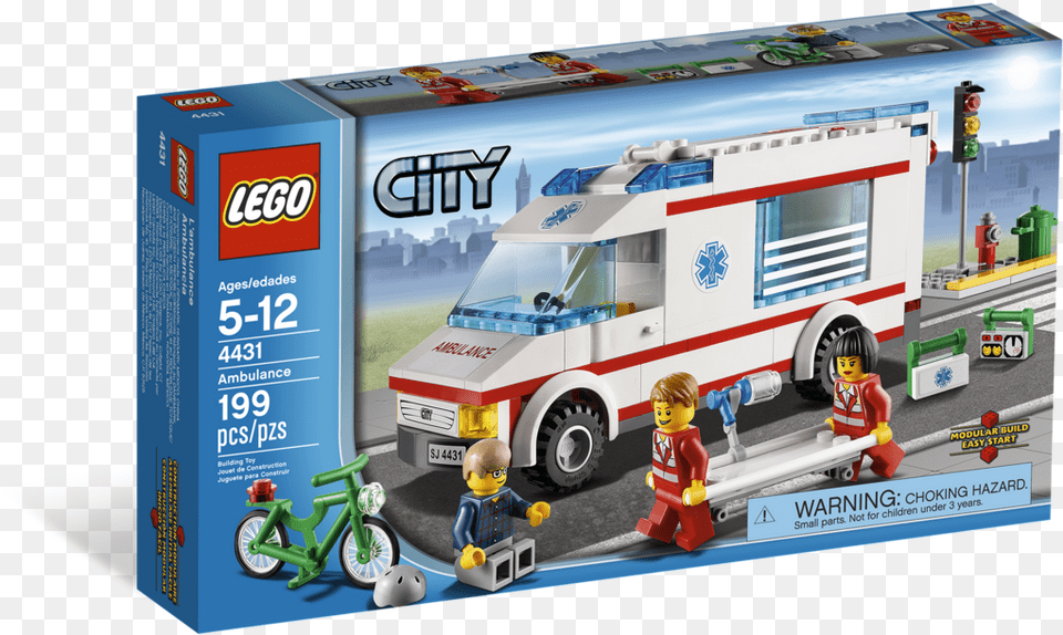 Lego City Hospital Set, Transportation, Van, Vehicle, Person Free Transparent Png
