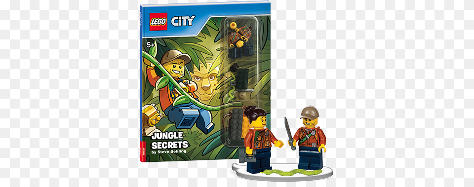 Lego City Lego City Jungle Book, Comics, Publication, Baby, Person Png