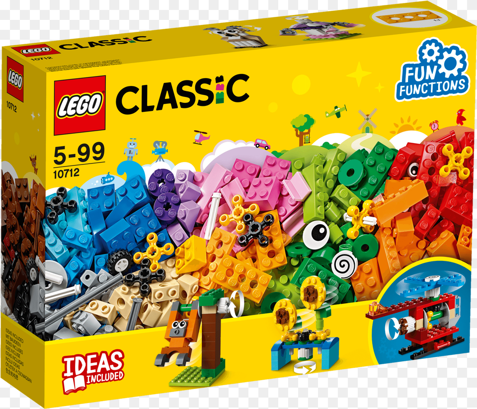 Lego Classic Bricks And Gears, Toy Free Transparent Png