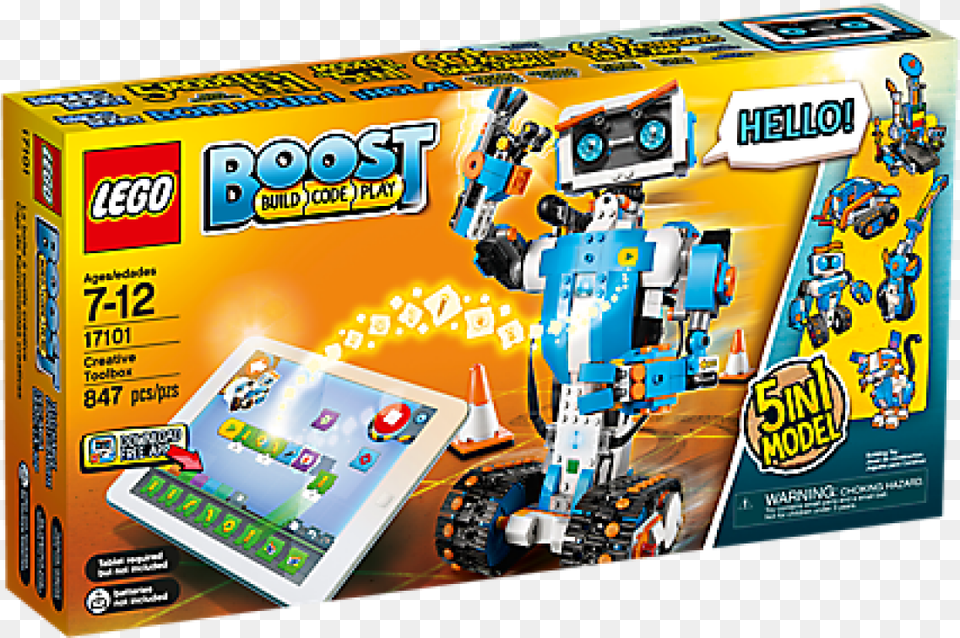 Lego Creator Boost Creative Toolbox Toy, Robot, Scoreboard Png