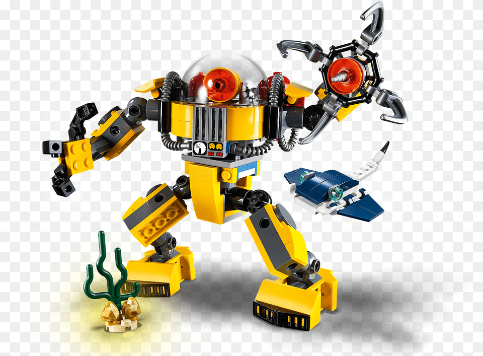 Lego Creator Underwater Robot, Toy, Animal, Apidae, Bee Png