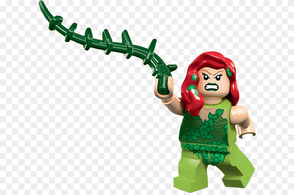 Lego Dc Poison Ivy, Green, Baby, Person, Face Png Image
