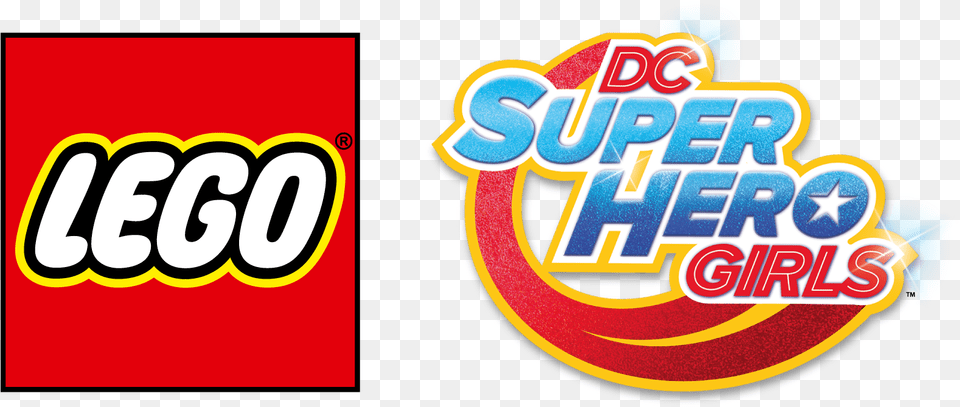 Lego Dc Super Hero Girls Logo, Sticker Free Png Download