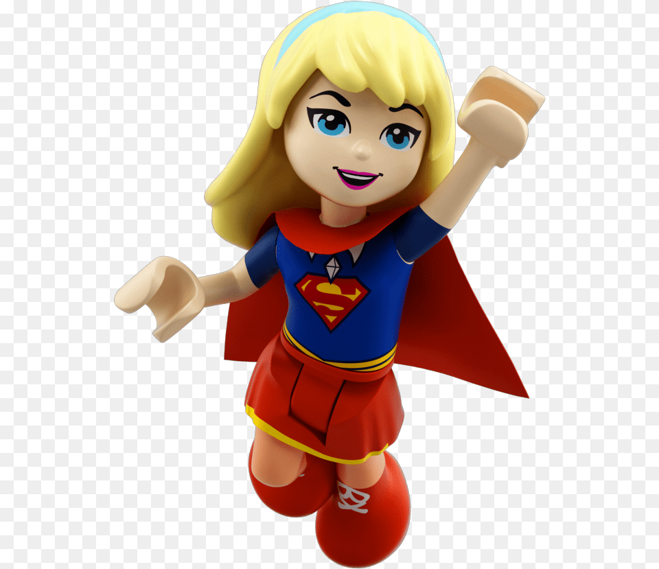 Lego Dc Superhero Girls Supergirl, Baby, Person, Face, Head Free Transparent Png
