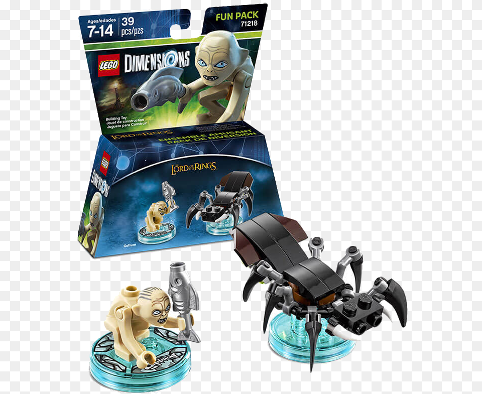 Lego Dimen Fun Gollum Large Lego Dimensions Gollum, Baby, Person, Robot, Face Free Png Download