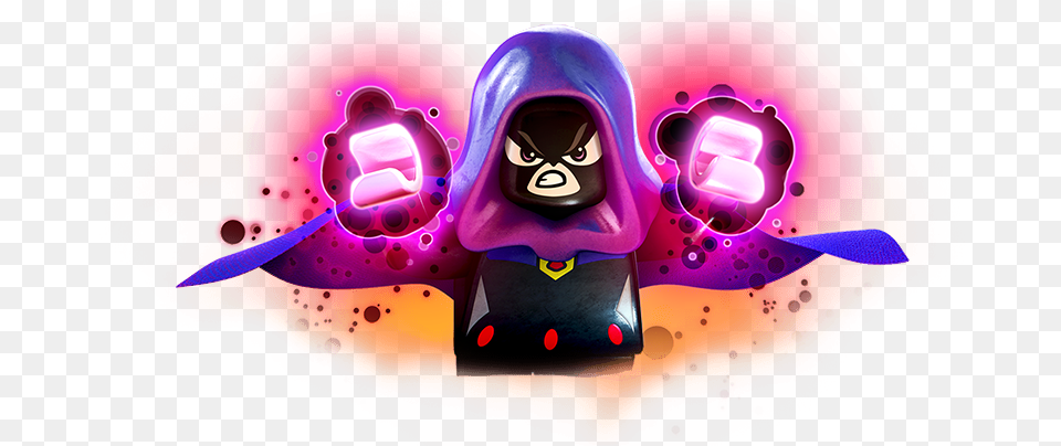 Lego Dimensions Beast Boy And Raven Lego Dimension Raven Spell Book, Purple, Art, Graphics Png Image