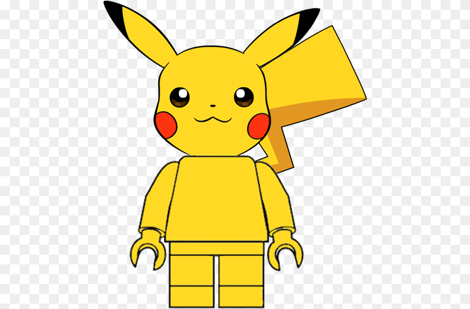 Lego Dimensions Customs Community Pikachu Logo, Animal, Bear, Mammal, Wildlife Free Png Download