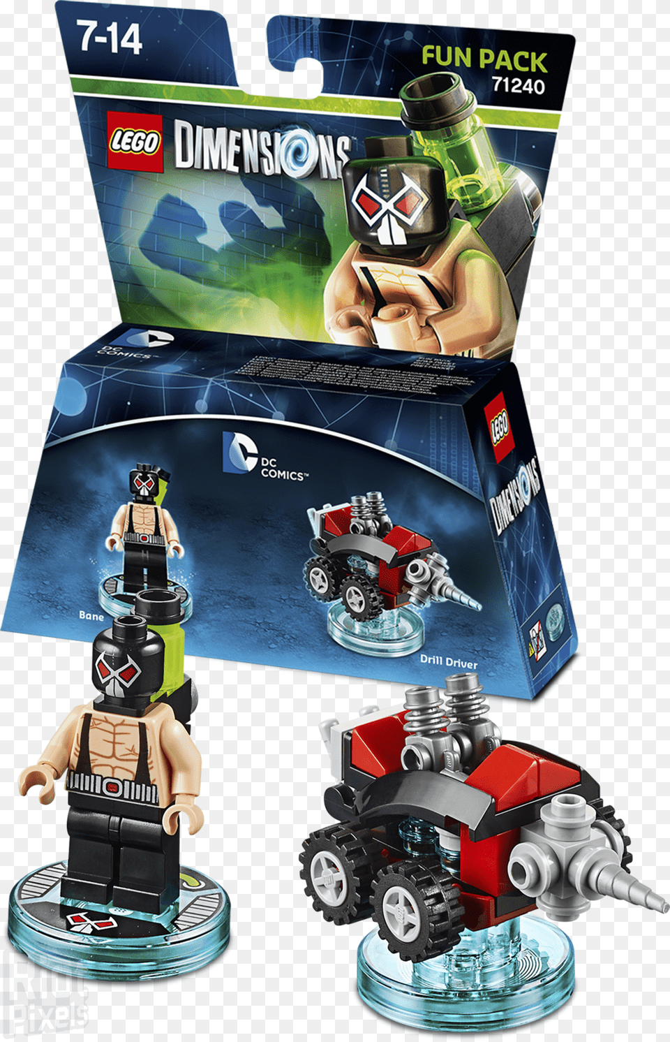 Lego Dimensions Kohls, Machine, Wheel, Toy, Person Free Png Download