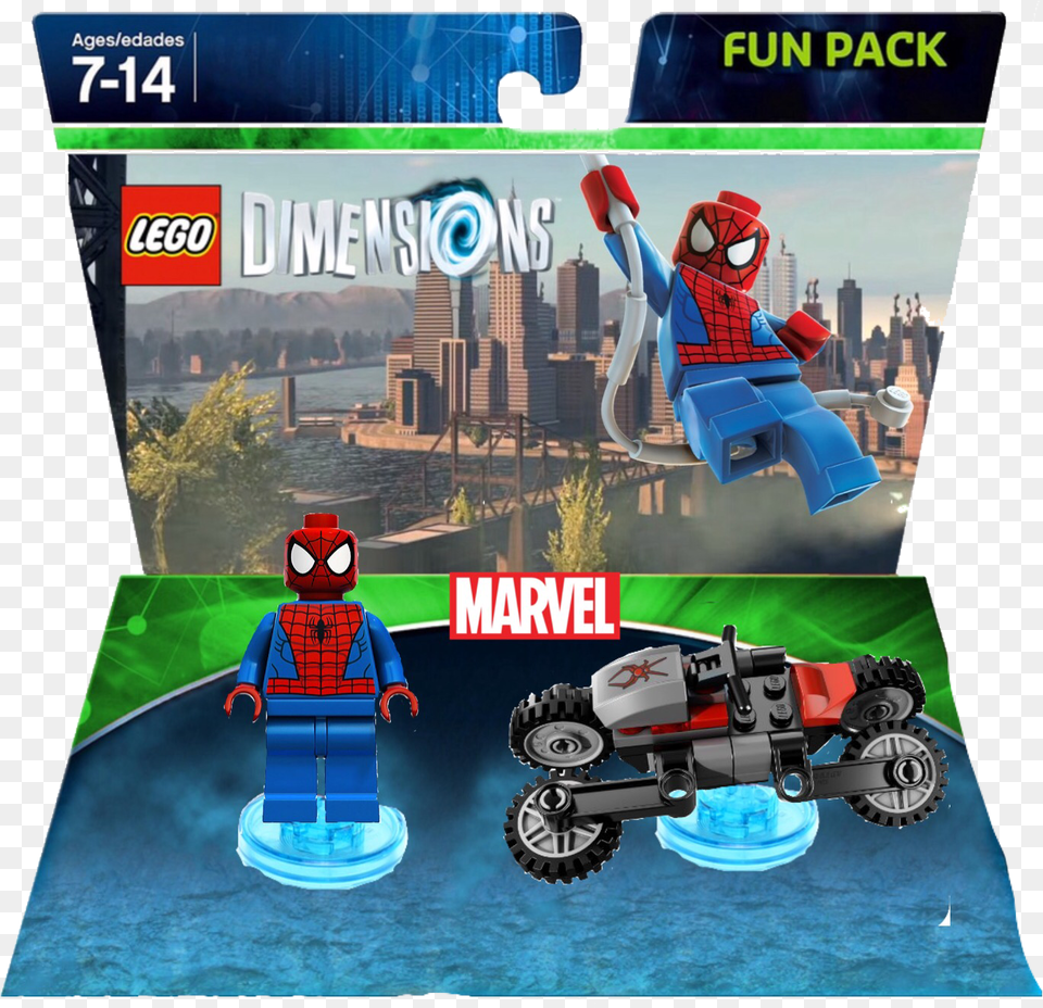 Lego Dimensions Marvel Pack, Person, Wheel, Machine, Toy Free Transparent Png