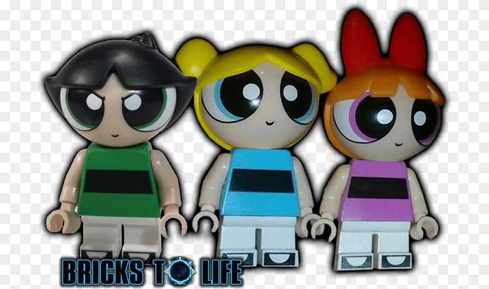 Lego Dimensions Powerpuff Girls Bubbles Blossom Buttercup Lego Dimensions Powerpuff Girls, Toy, Face, Head, Person Png