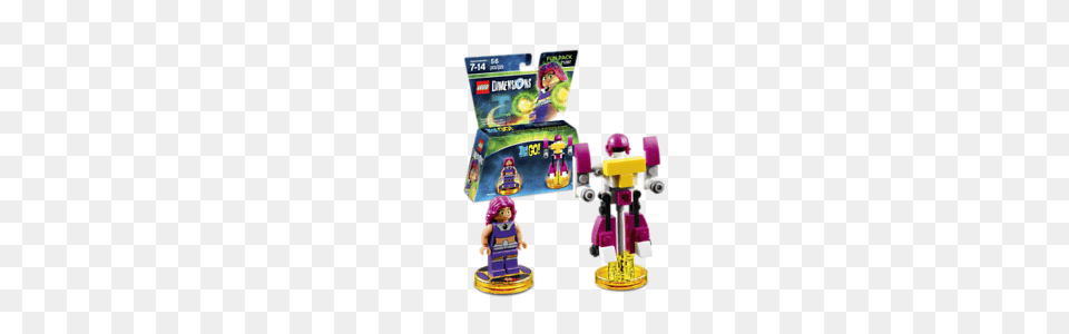 Lego Dimensions Teen Titans Go Starfire Titan Robot Fun Pack, Baby, Person Free Png Download