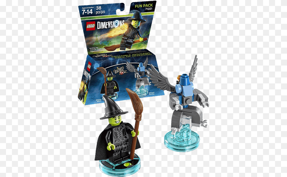 Lego Dimensions Wicked Witch, Figurine, Adult, Female, Person Png Image