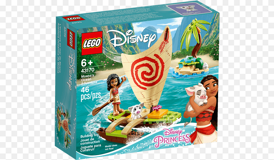 Lego Disney Moana S Ocean Adventure Lego Moana Set, Adult, Female, Person, Woman Png Image