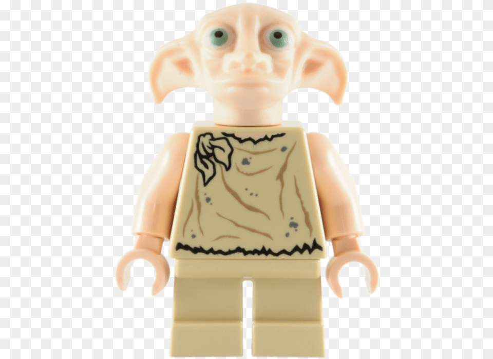Lego Dobby House Elf Minifigure Figures Lego Harry Potter Dobby, Baby, Person, Face, Head Free Png Download