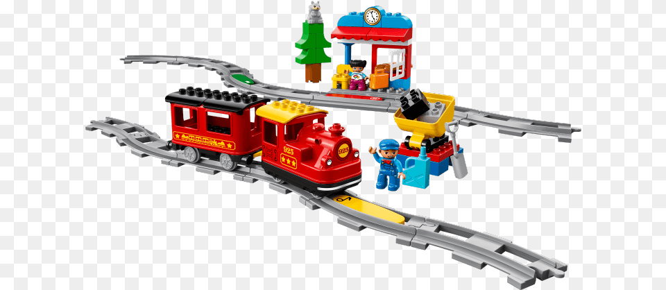 Lego Duplo Steam Train, Person, Toy Free Png Download