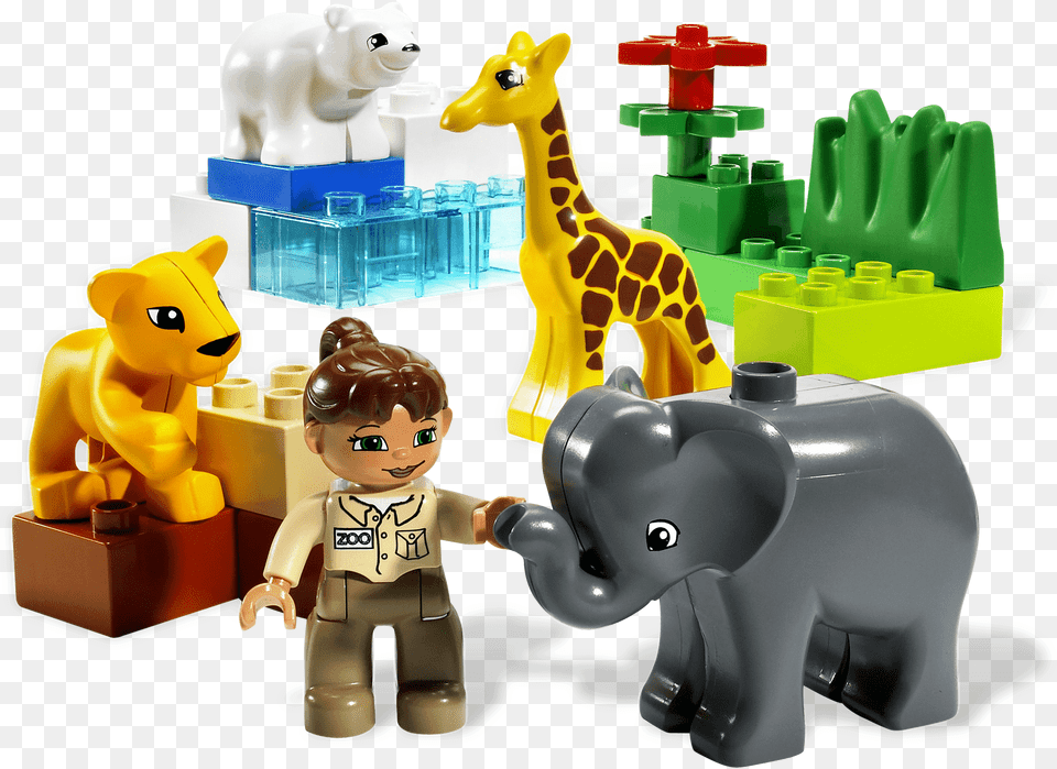 Lego Duplo Zoo, Toy, Baby, Person, Figurine Png