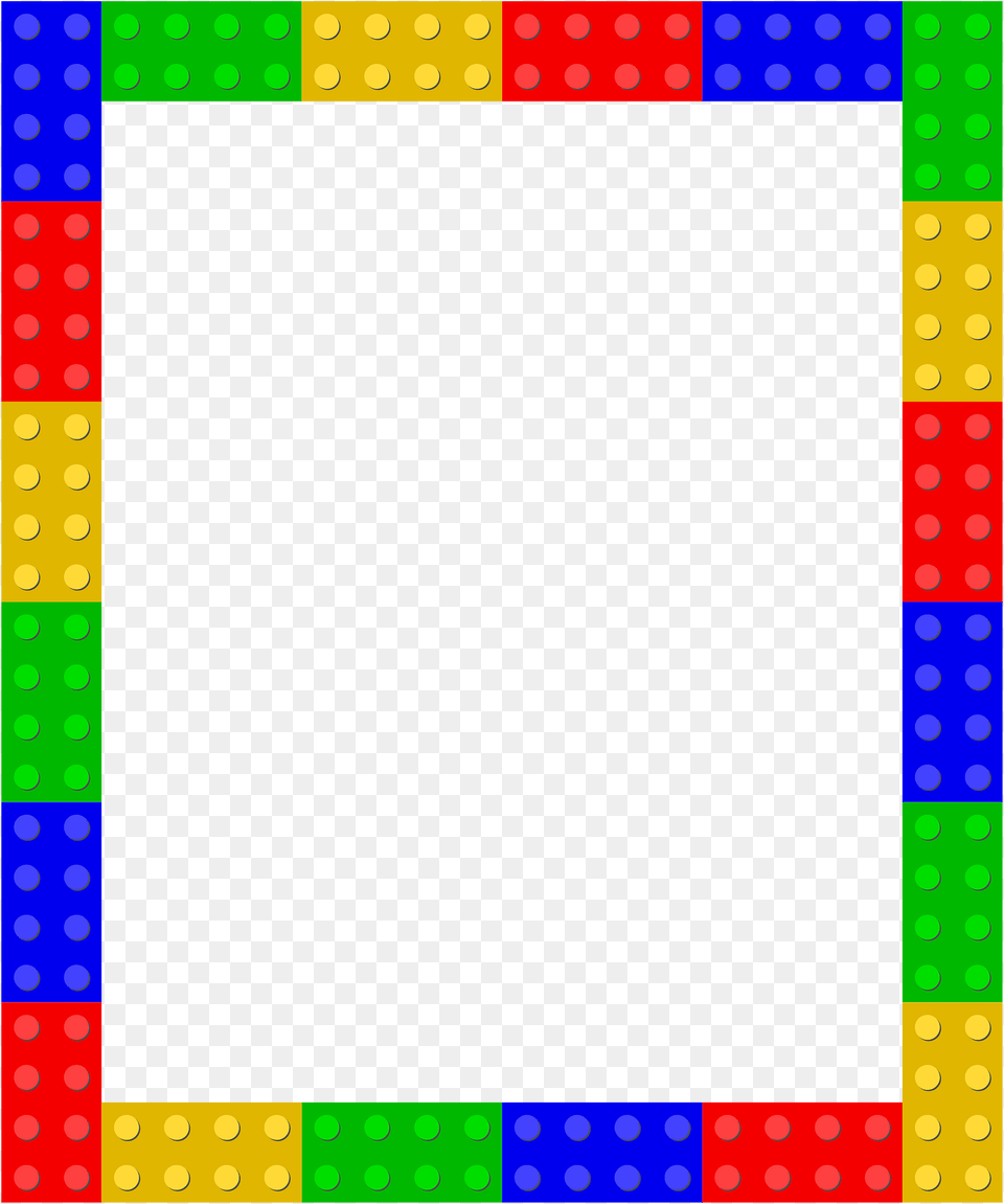 Lego Frame1 Clipart, Pattern Free Png Download