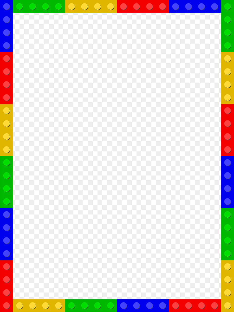 Lego Frame2 Clipart, Pattern Png Image