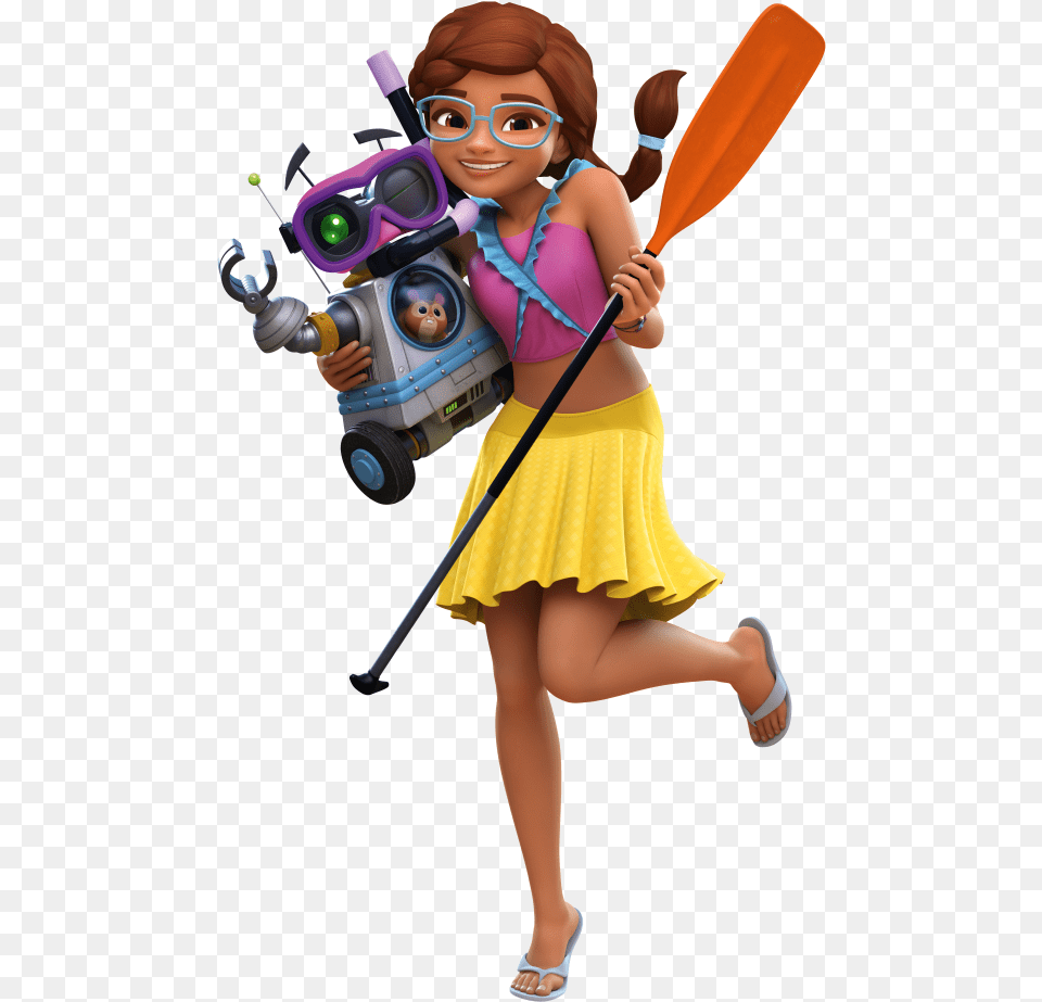 Lego Friends Girls On A Mission Zobo, Clothing, Costume, Person, Child Free Png