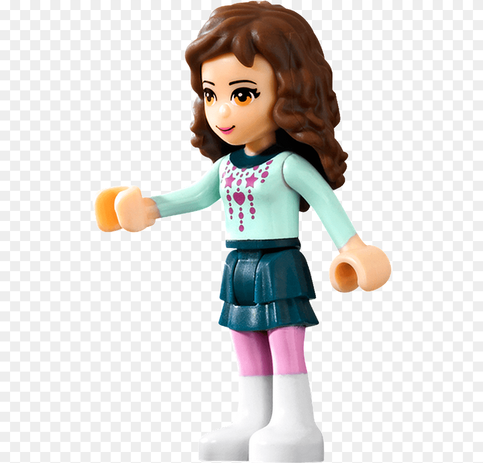 Lego Friends Olivia Doll, Toy, Face, Head, Person Free Png Download