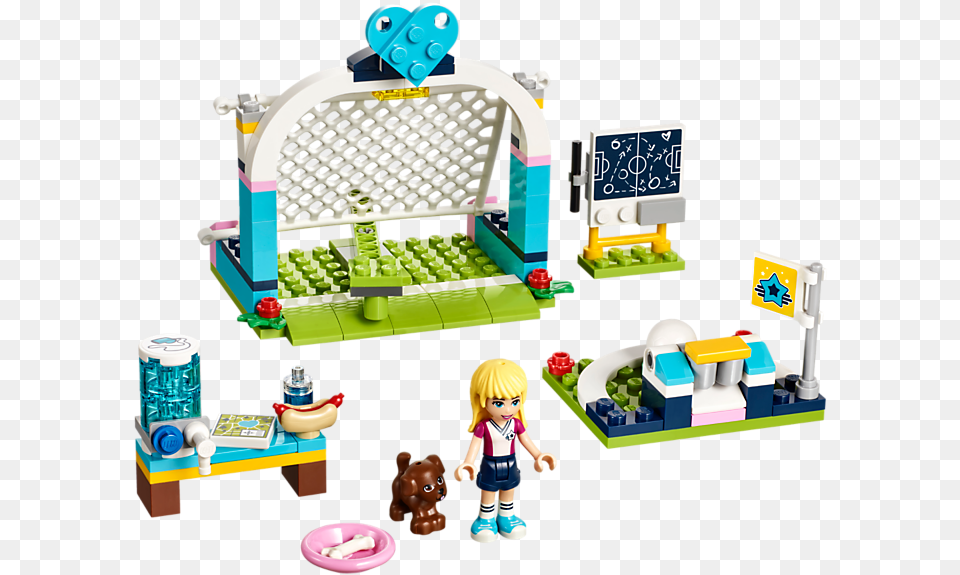 Lego Friends Stephanie S Soccer Practice New Lego Friends 2018 Sports Arena, Doll, Toy, Face, Head Png