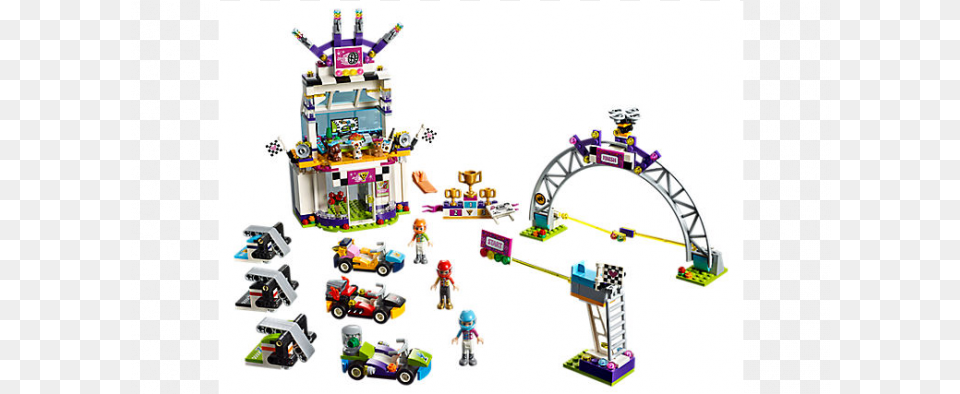 Lego Friends The Big Race Day Lego Friends Heartlake The Big Race Day, Person, Toy Png Image
