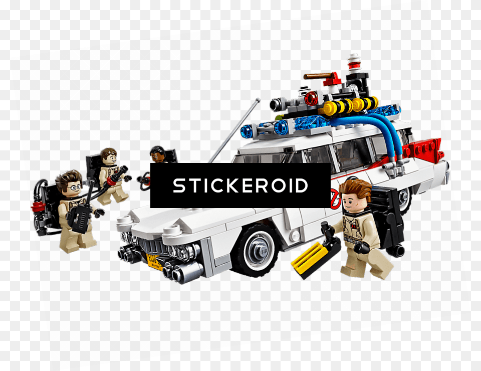 Lego Ghostbusters Ecto 1 Ghostbusters Lego, Machine, Wheel, Baby, Person Free Transparent Png