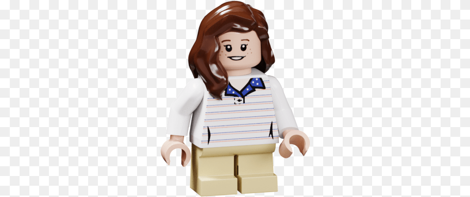 Lego Girl Minifigure Transparent, Baby, Person, Face, Head Png Image