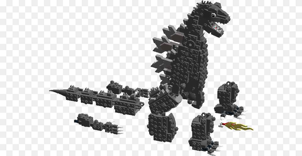 Lego Godzilla Brick, Aircraft, Transportation, Vehicle Free Transparent Png