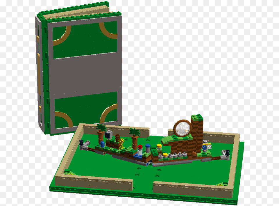 Lego Green Hill Zone, Game Png