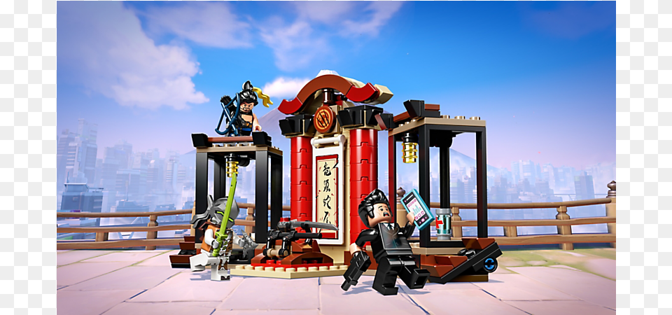 Lego Hanzo Vs Genji Free Png Download