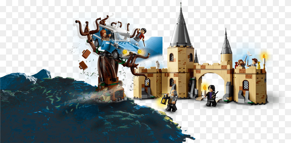 Lego Harry Potter Hogwarts Whomping Willow Light Png