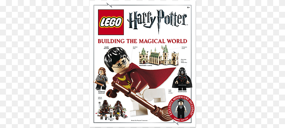 Lego Harry Potter Libro Lego Harry Potter Building The Magical World, Book, Comics, Publication, Baby Free Png