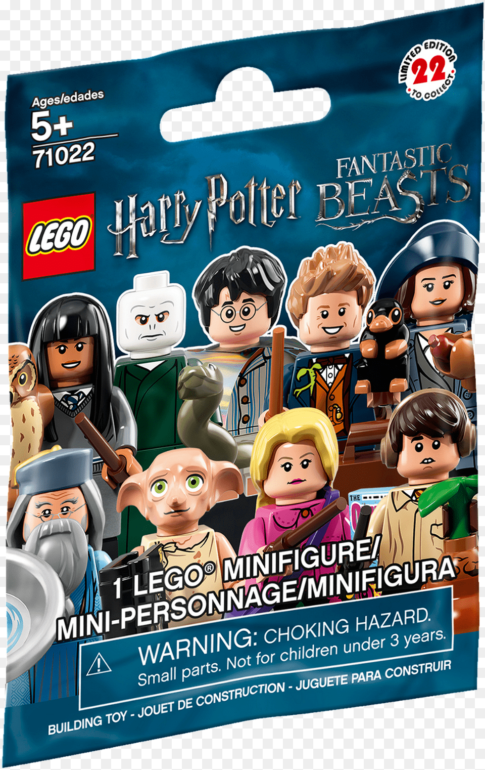 Lego Harry Potter Minifigures Series Bags, Advertisement, Doll, Toy, Poster Png
