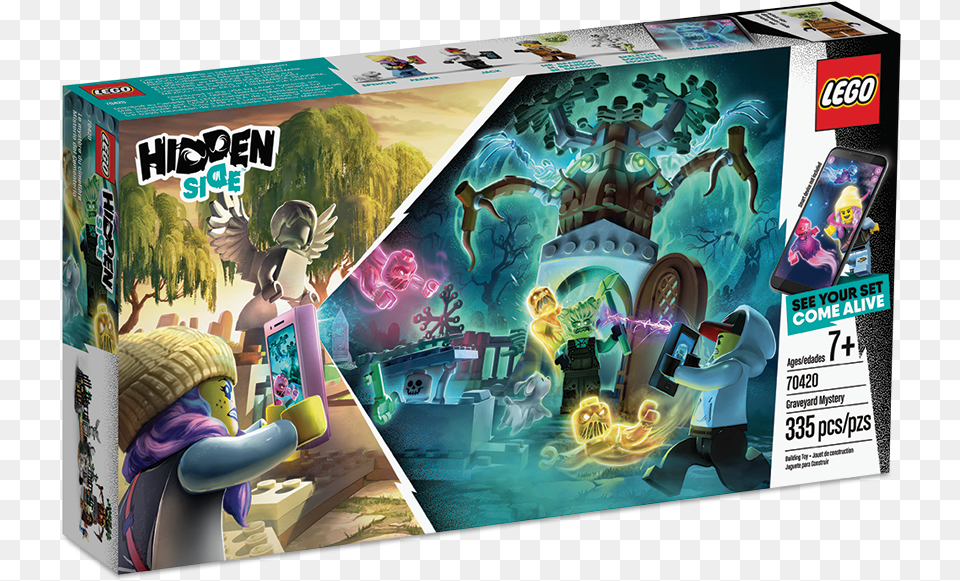 Lego Hidden Side Graveyard Mystery, Publication, Book, Comics, Phone Free Png