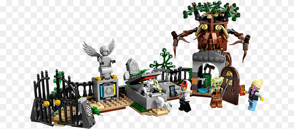 Lego Hidden Side Graveyard, Adult, Female, Person, Woman Free Png Download