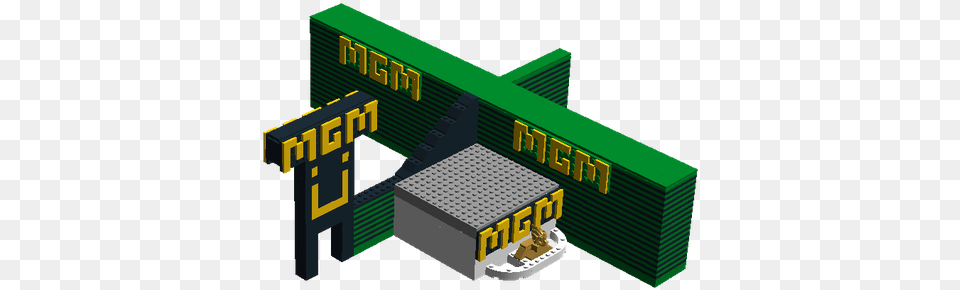 Lego Ideas Mgm Grand Horizontal, Architecture, Building, Factory, Scoreboard Png Image