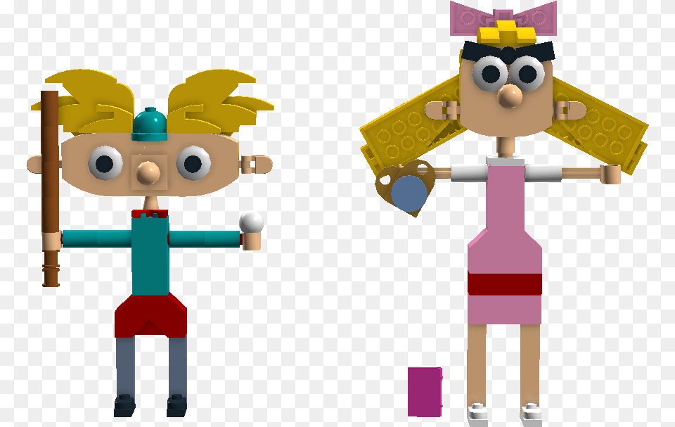 Lego Ideas Product Hey Arnold And Helga Nickelodeon Hey Arnold Lego, Cross, Symbol Png
